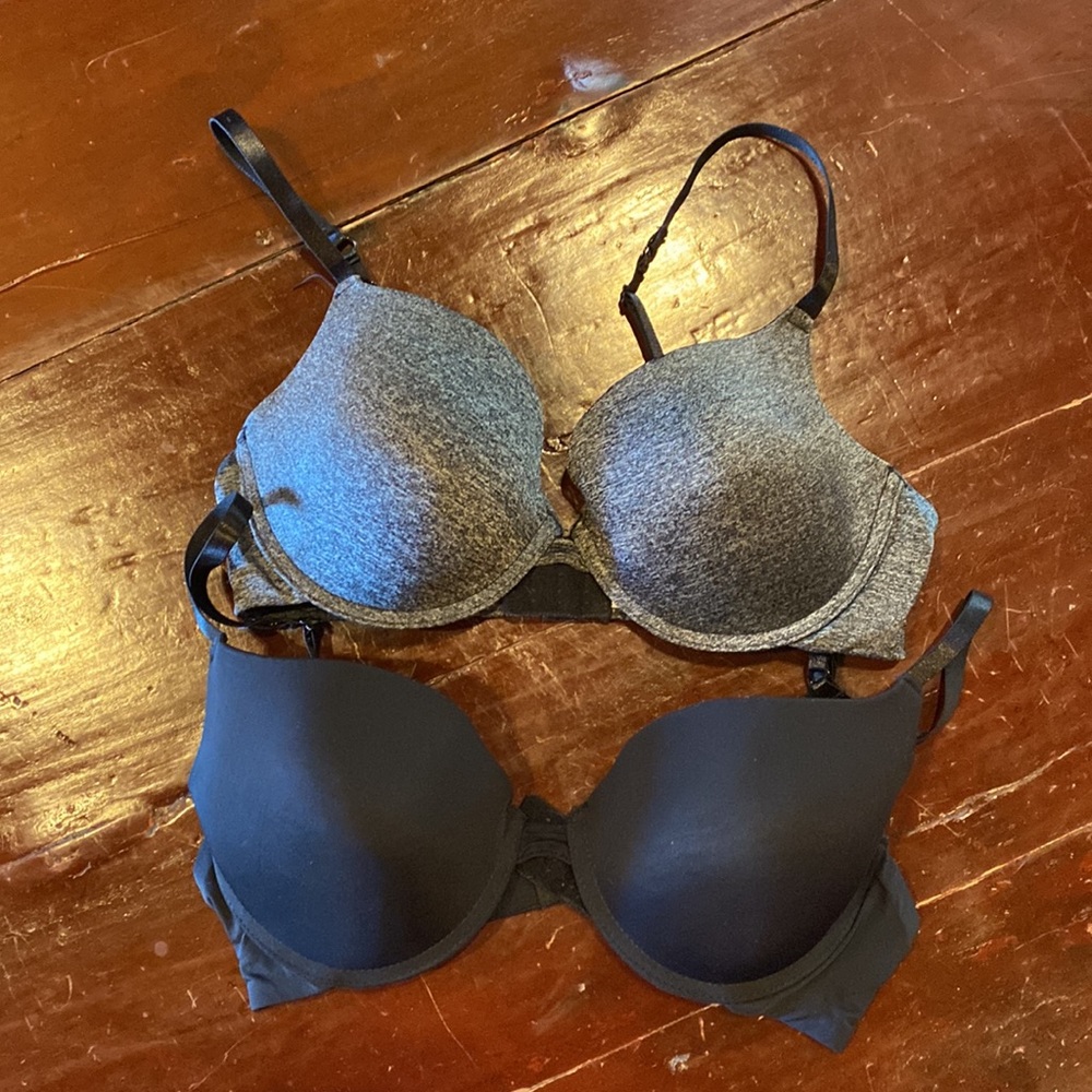 Set of 2 Adrienne Vittadini 36C Push-Up Bras